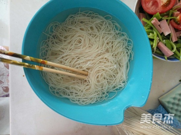 炒面家常版的做法