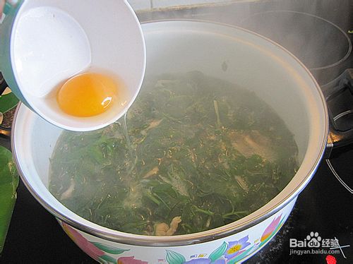 鸡丝蛋花枸杞汤