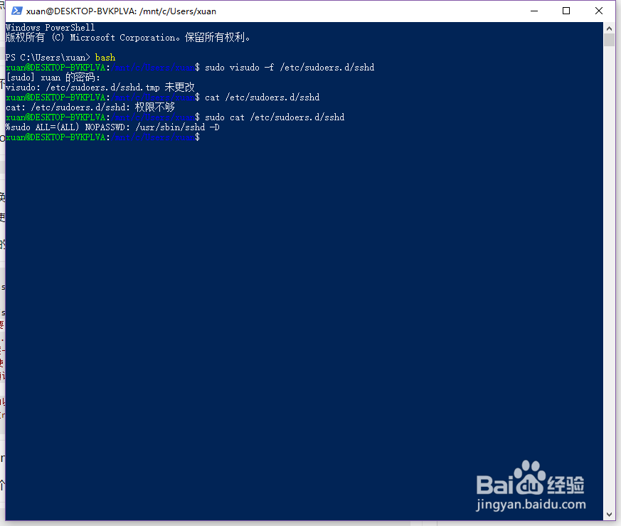 win10 ssh 后台运行