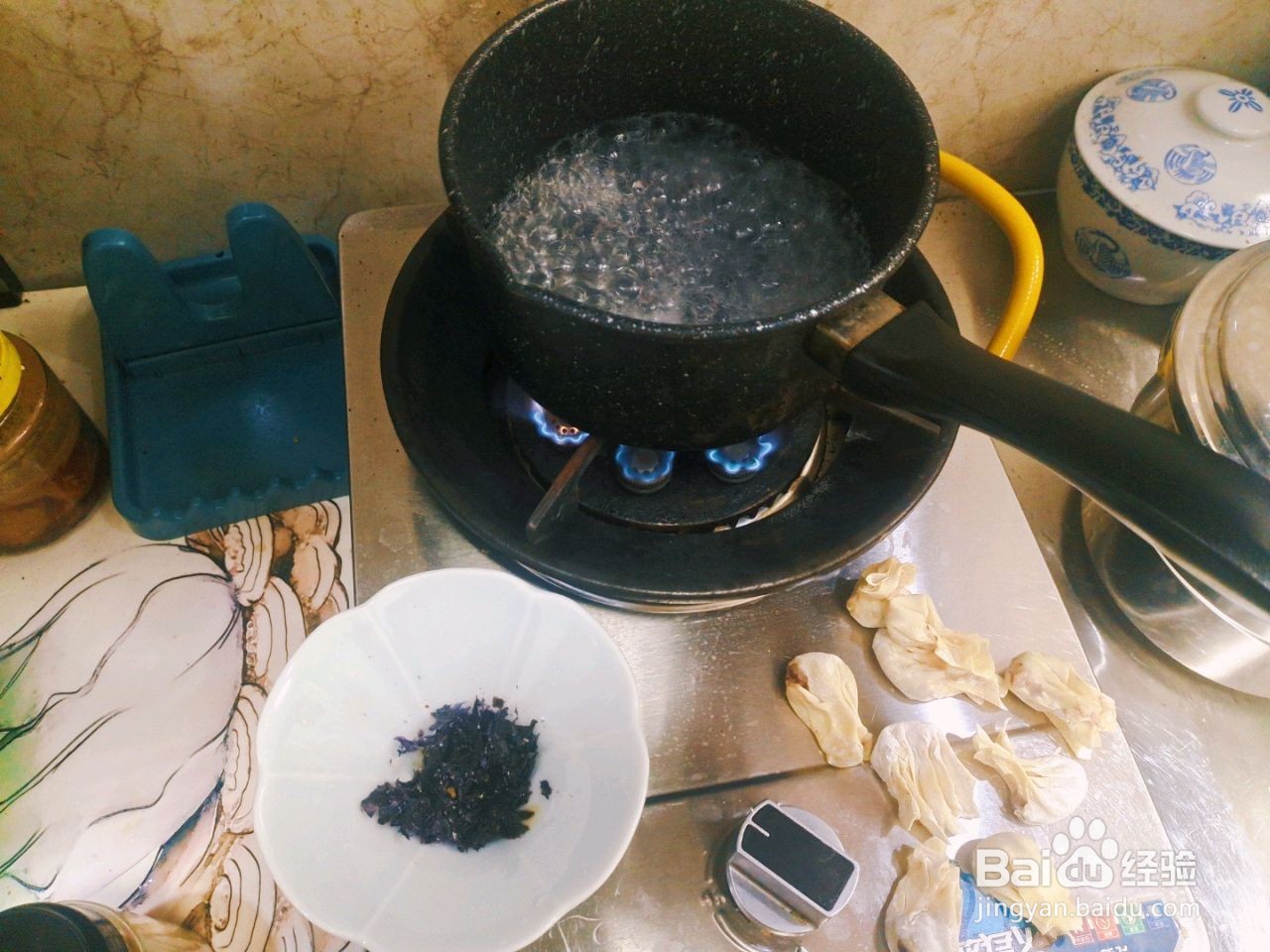 鸡枞虾仁小馄饨怎么做