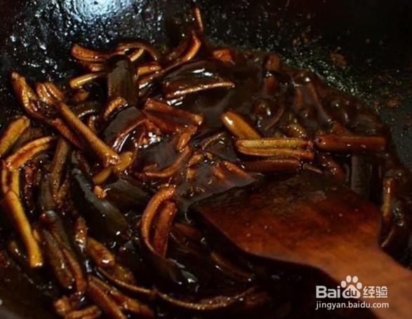 家庭自制红烧黄鳝
