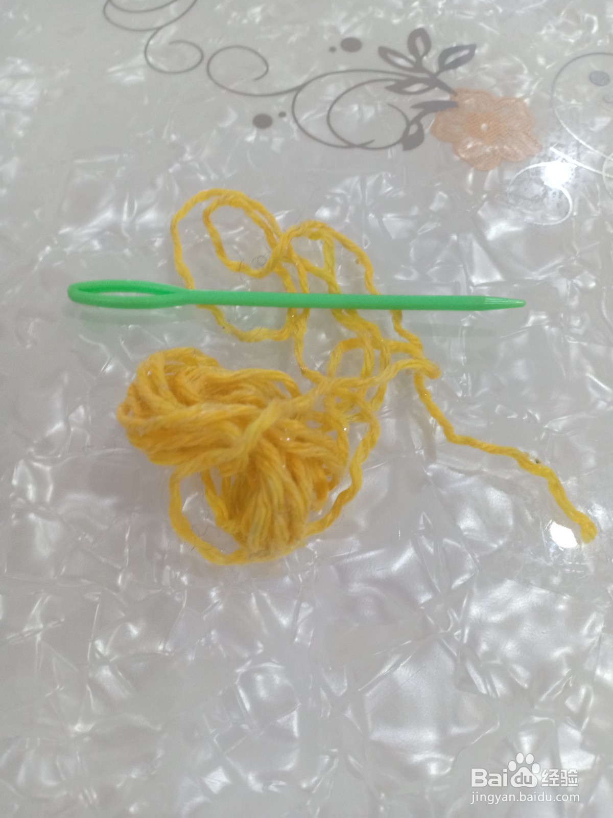 用毛线怎么制作坚挺的线环