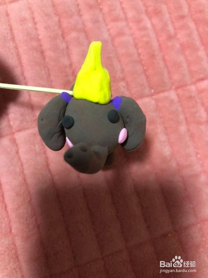 制作可爱的大象