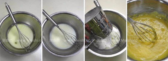 奶香味戚风蛋糕怎么做