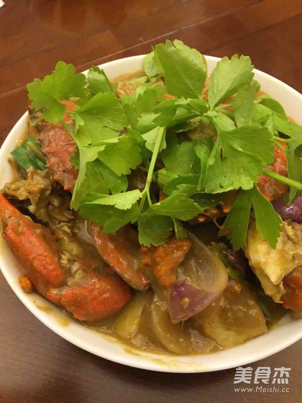 咖喱蟹的家常做法