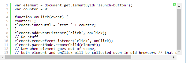 JavaScript内存泄漏处理方法