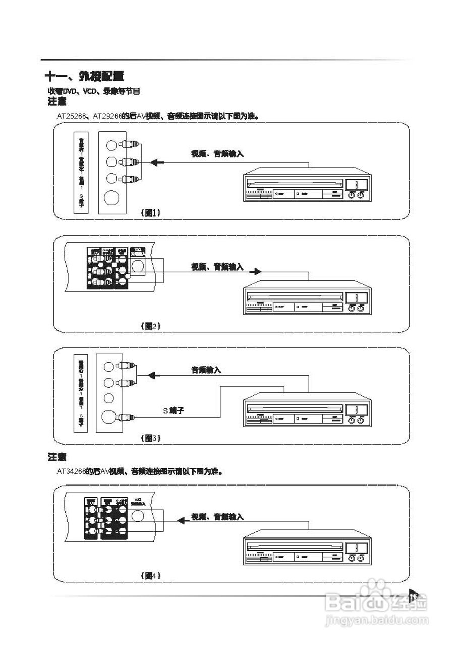 TCL王牌AT25266彩电使用说明书