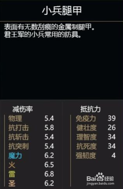 老头环怎么获取小兵腿甲