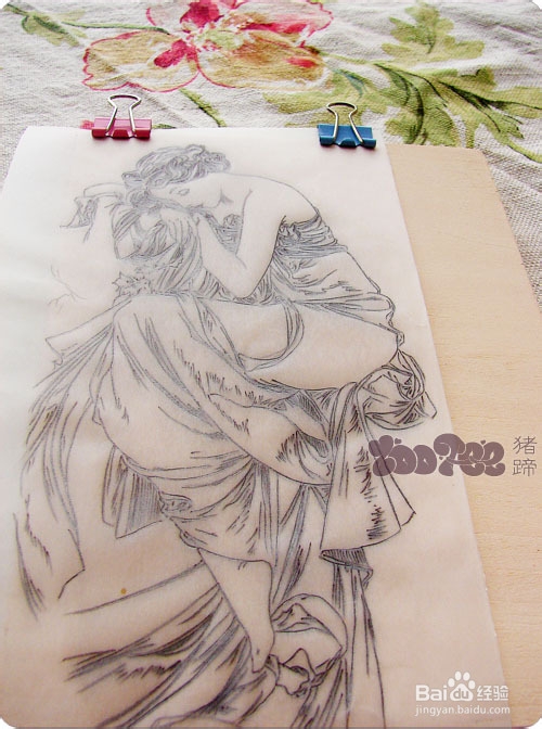 如何在木板上绘画,手绘木卡片的制作过程