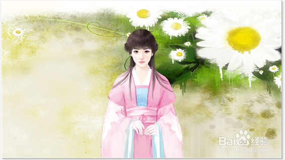 古风的橙光封面怎么制作