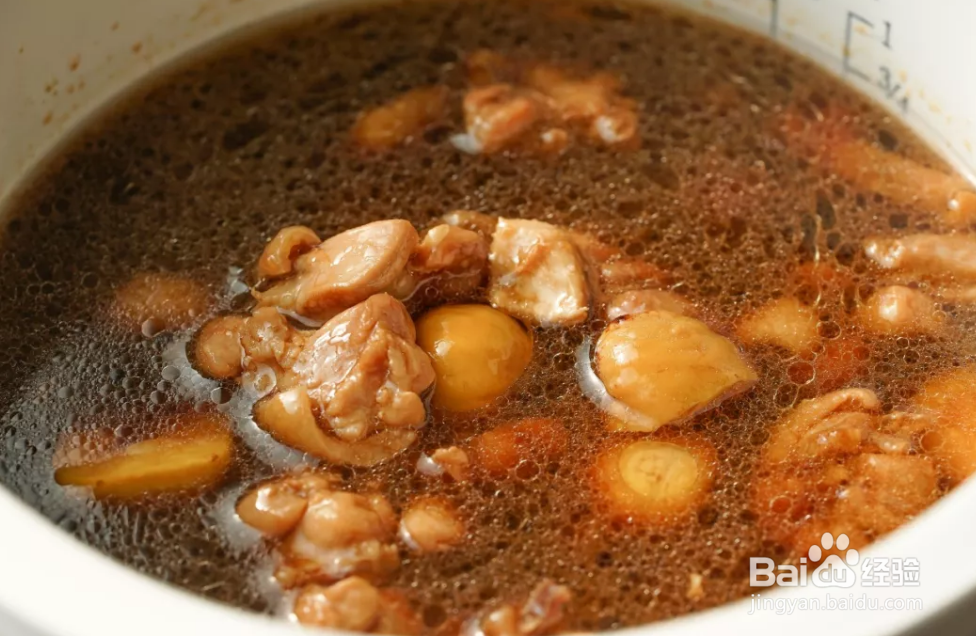 好吃到根本到停不下来的板栗鸡腿焖饭