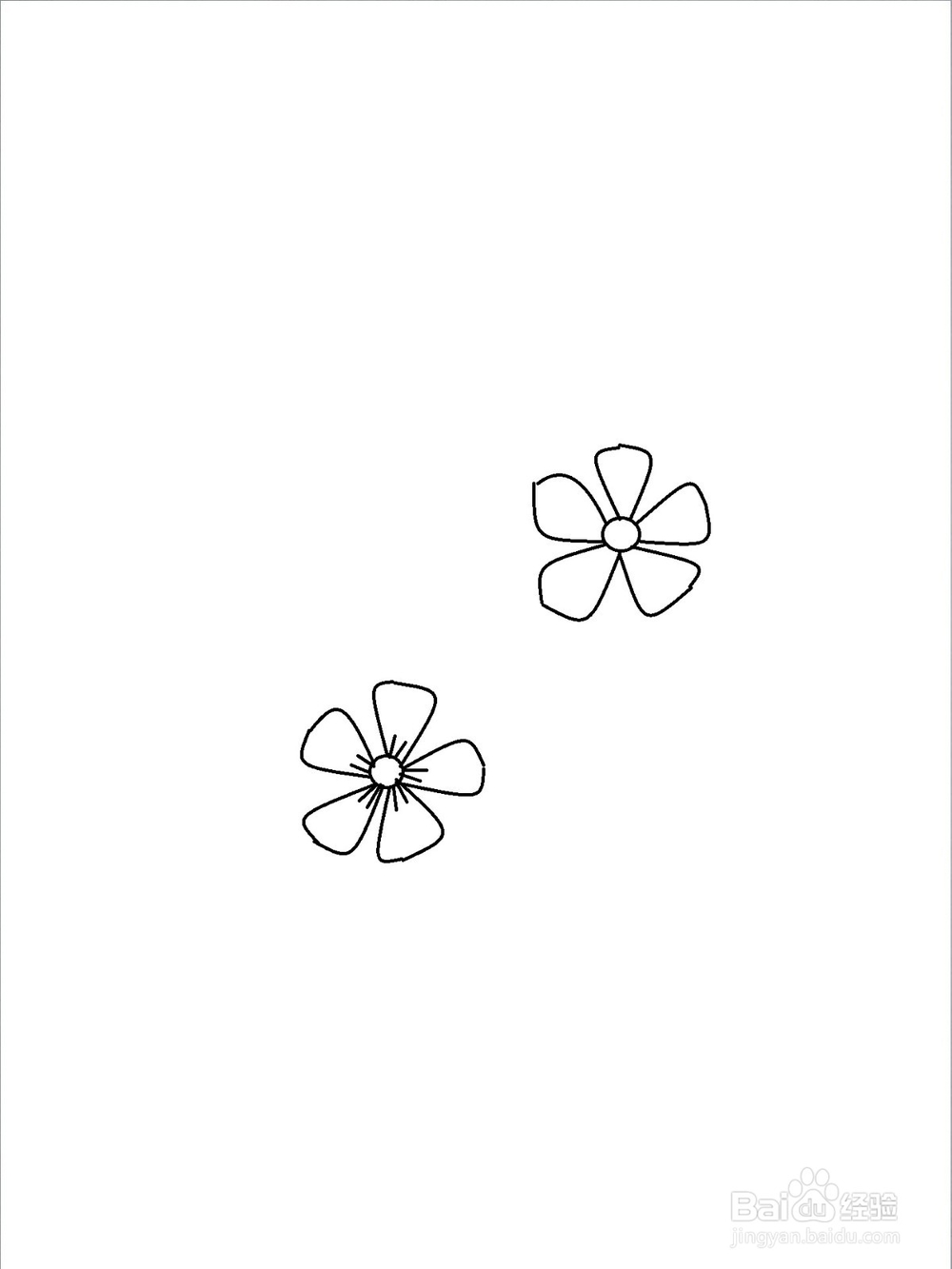 春天桃花的画法
