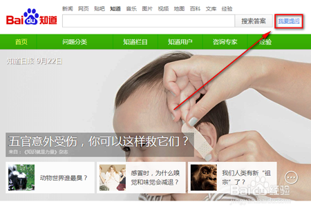 怎么向度娘问问题