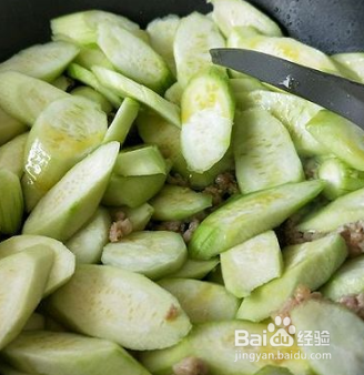 肉末丝瓜怎么制作