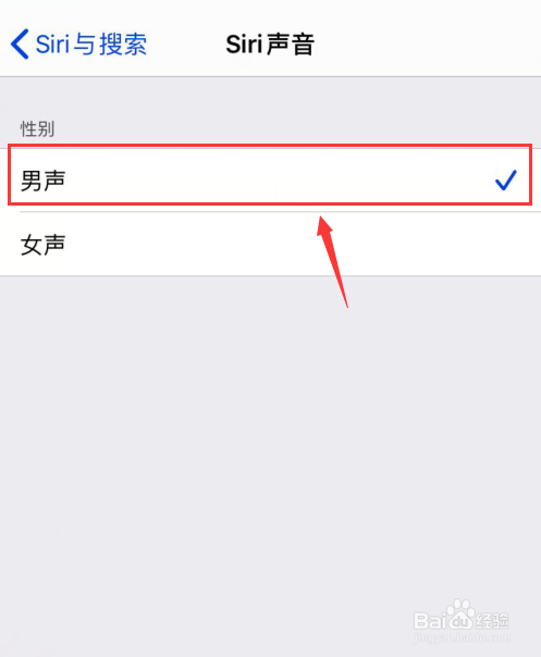 iPhone如何将Siri声音换成男声