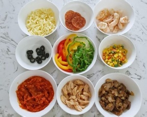 四拼披萨的做法