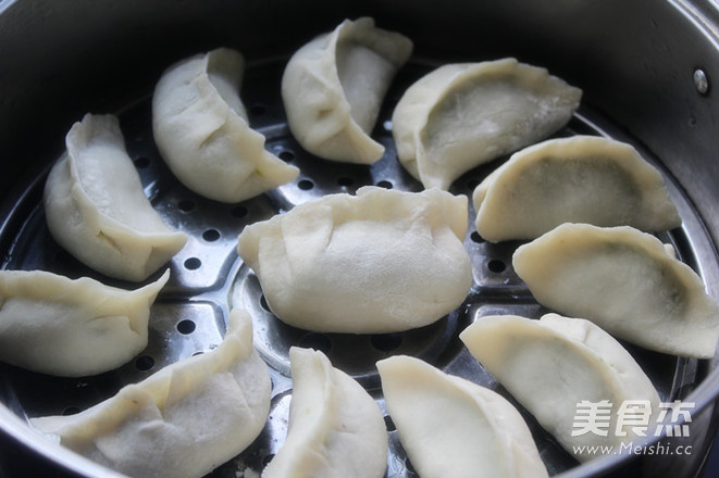 豇豆猪肉烫面饺子