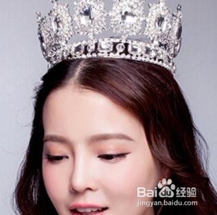 皇冠发型步骤图