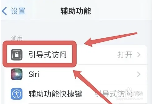 苹果引导式访问怎么设置面容ID