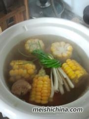 田园排骨汤的做法