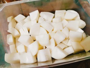 养生食补陈醋萝卜的做法