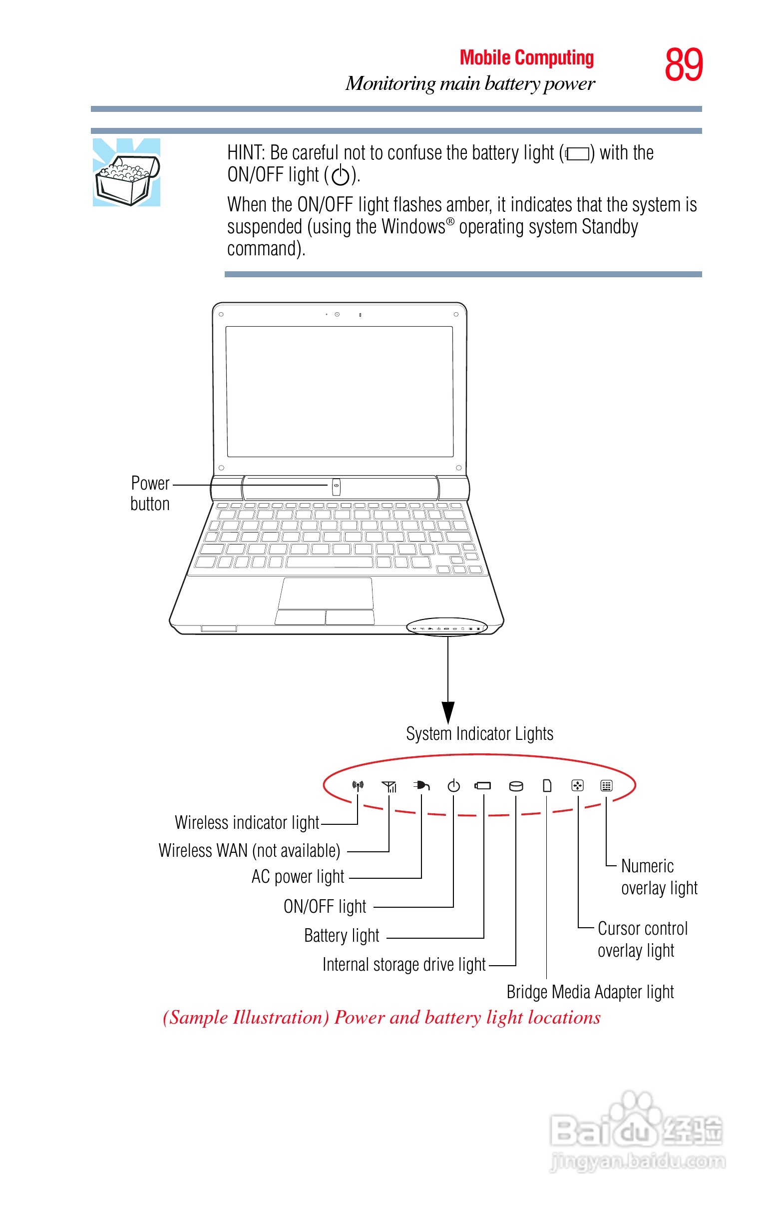 东芝NB200笔记本电脑使用说明书:[9]