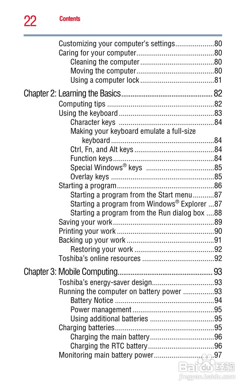 东芝NB300笔记本电脑使用说明书:[3]