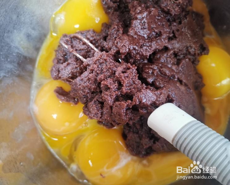 巧克力古早蛋糕的做法