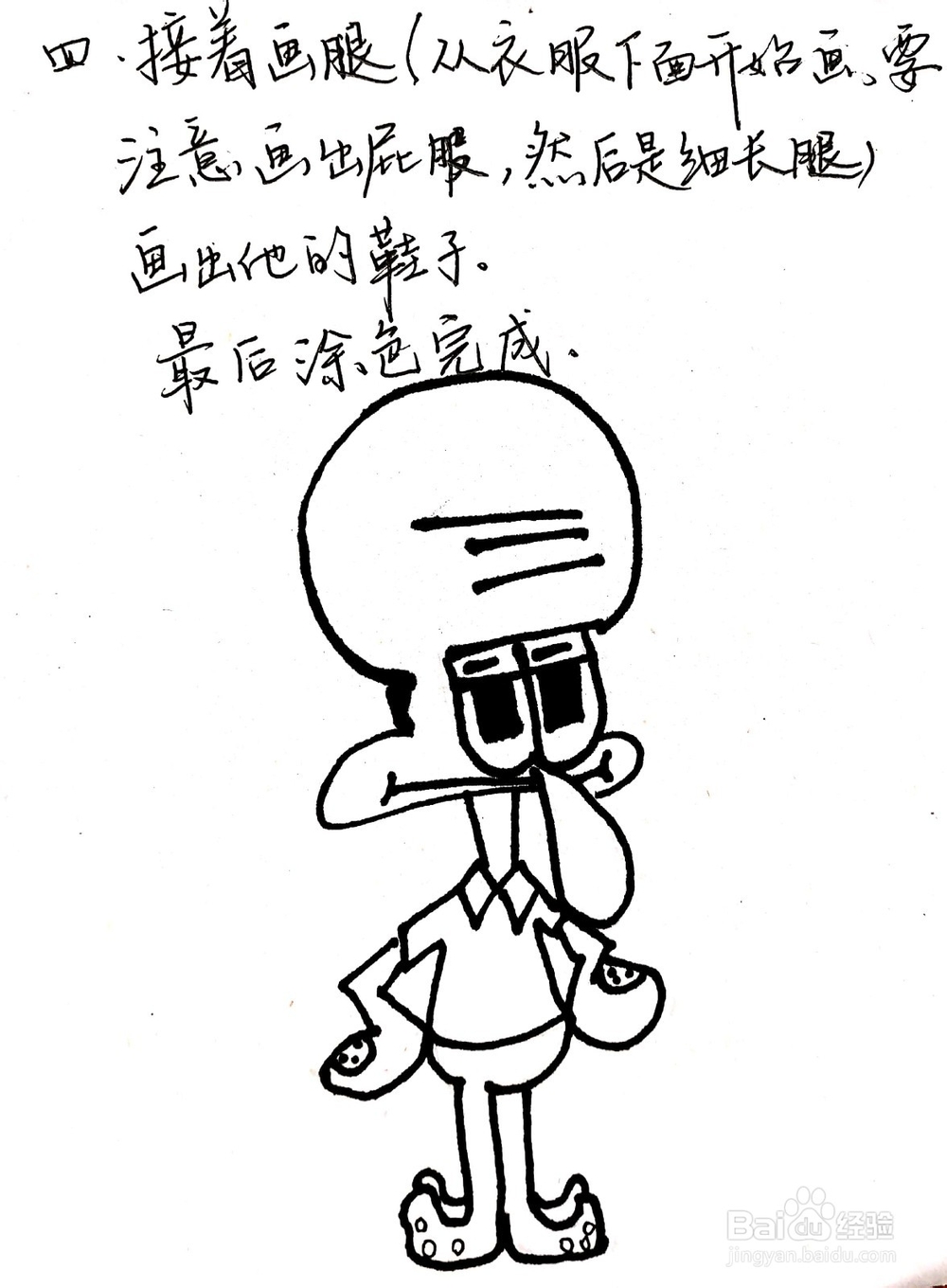 《海绵宝宝》系列之章鱼哥侧面像