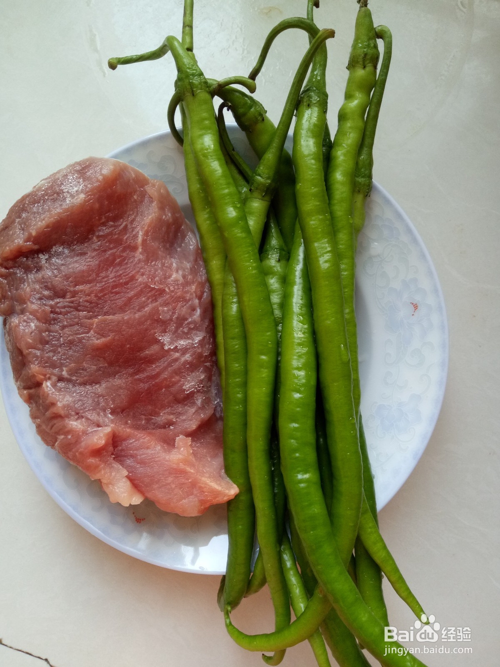 线椒炒肉丝的家常做法