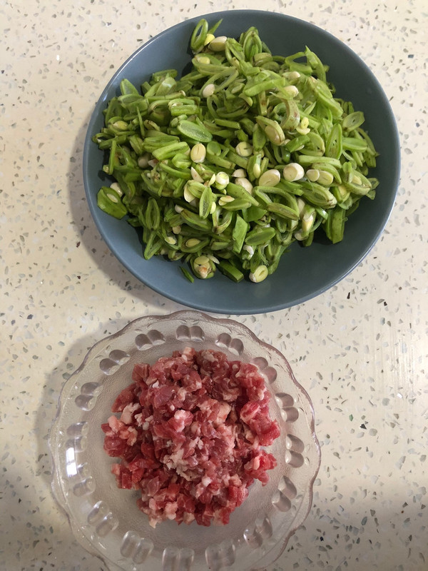 肉沫豆角打卤面