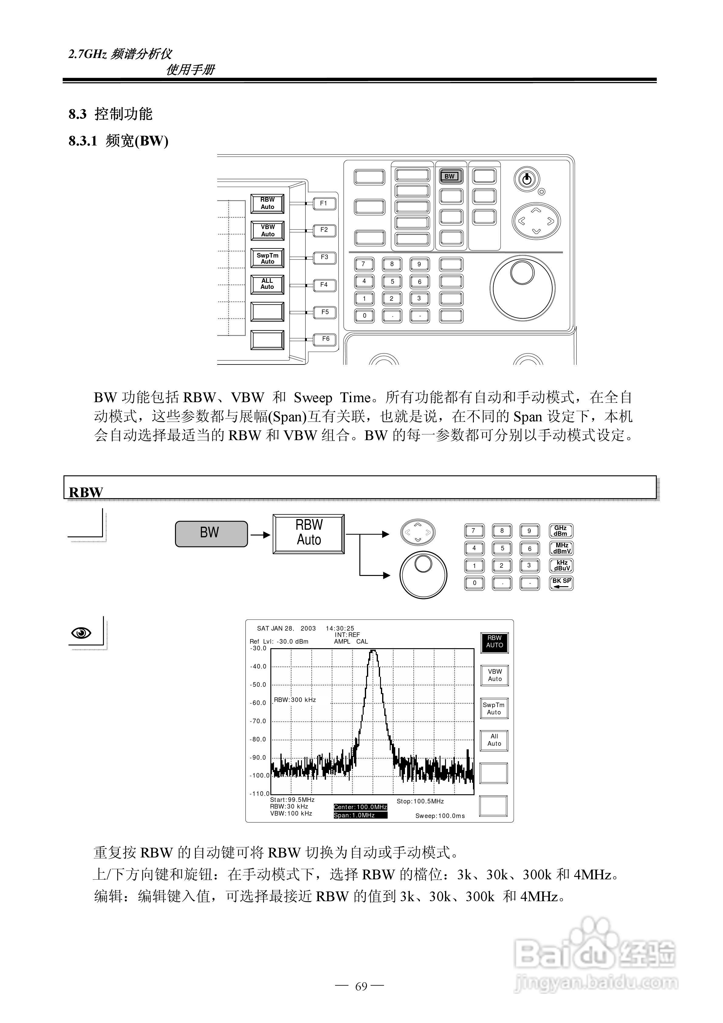 频谱分析仪GSP-827操作手册:[8]