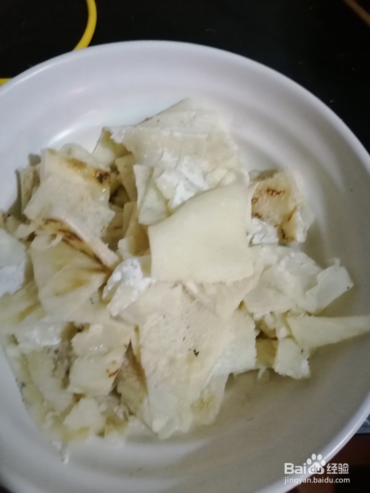 毫无压力做蛋红薯粉皮