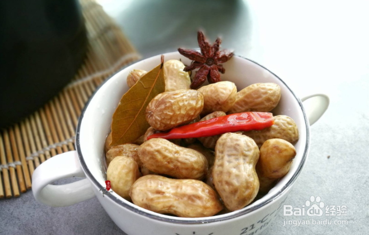 家常菜:盐水煮花生