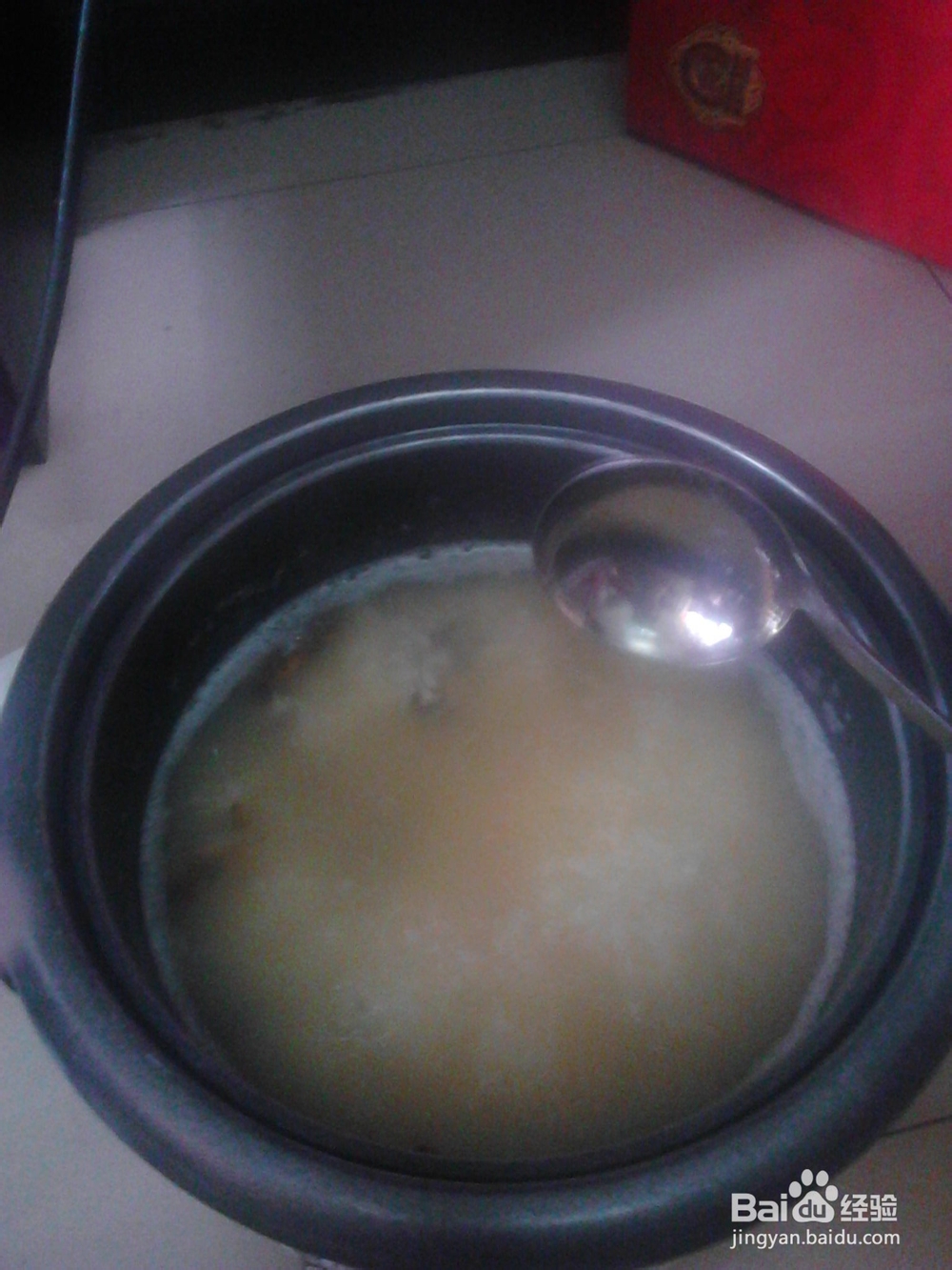 超简单电饭煲做腊肉稀饭