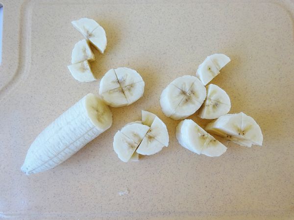 泡沫咖啡奶香蕉