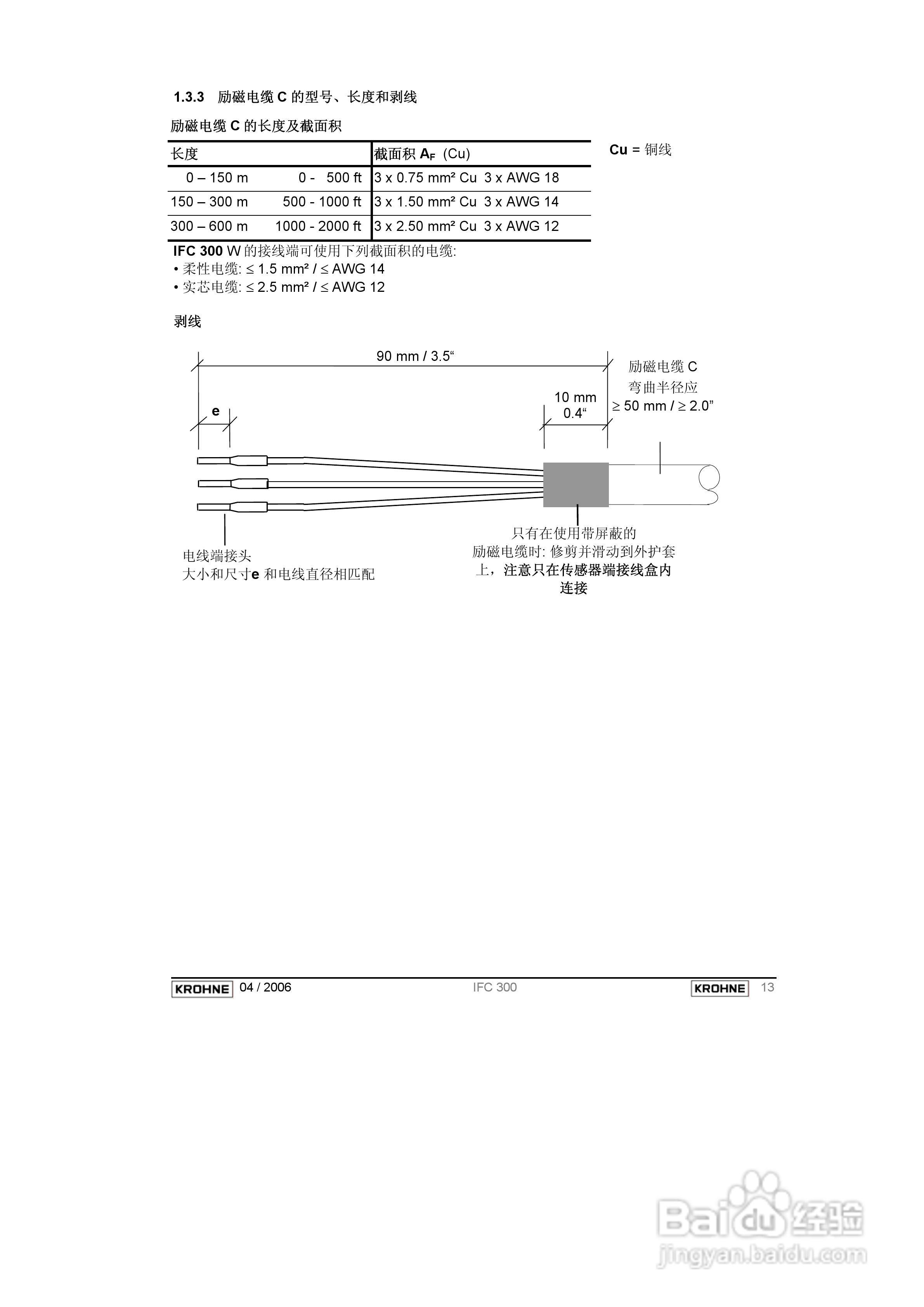 KROHNE IFC300电磁流量计操作手册:[2]
