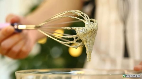 黑芝麻海苔松饼