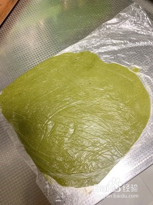 抹茶酥皮泡芙的制作教程