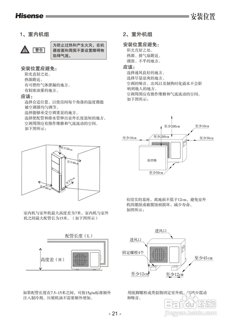 海信KFR-72LW/09FZBpH-2空调使用说明书:[3]