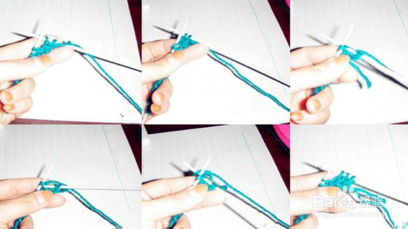 四平针的织法及图解