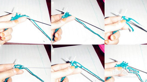 四平针的织法及图解