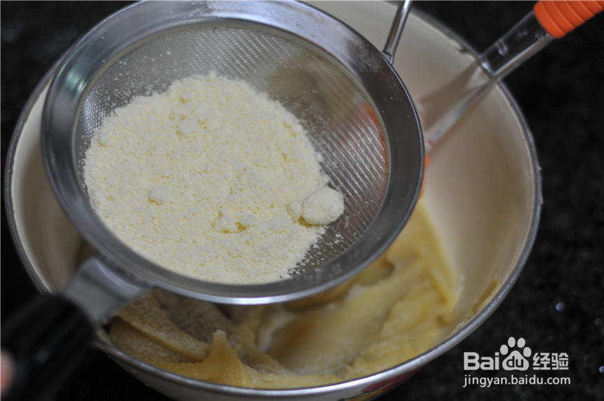 玫瑰花杏仁曲奇饼的做法