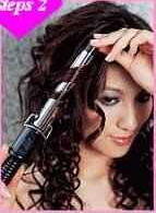 自己怎样烫头发