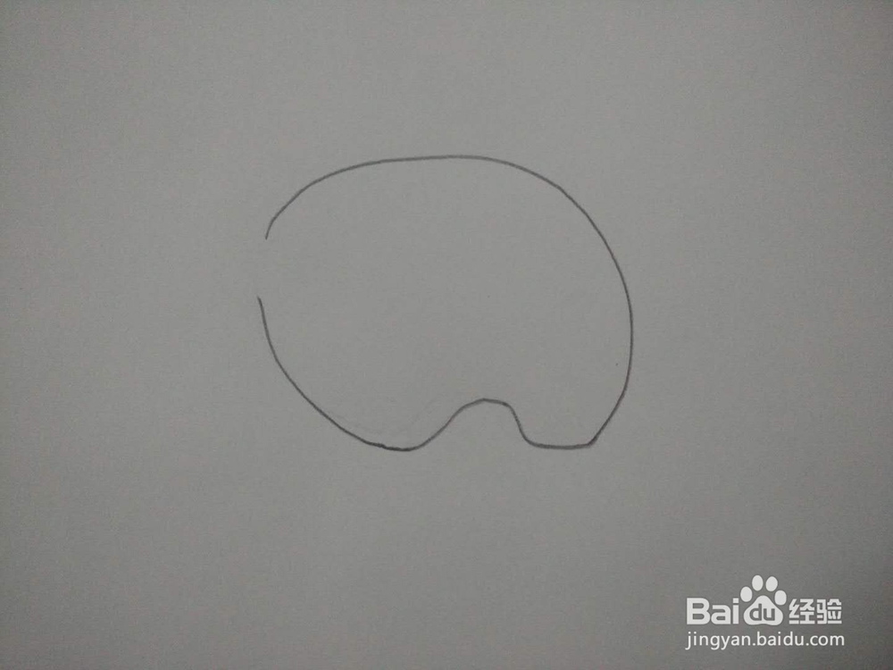 教你画水彩画之蓝色小象