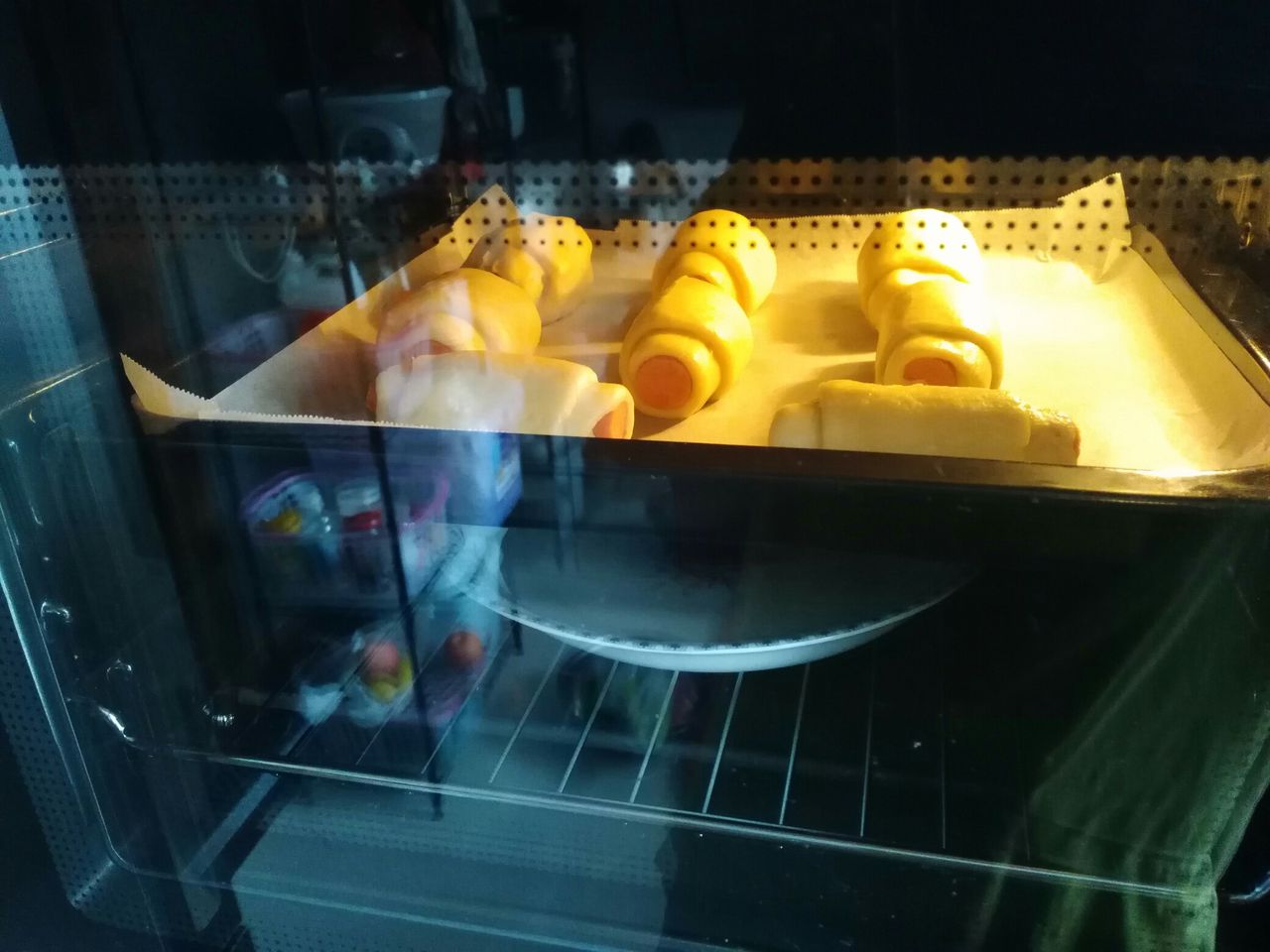 教你做火腿黄油卷,很简单哟
