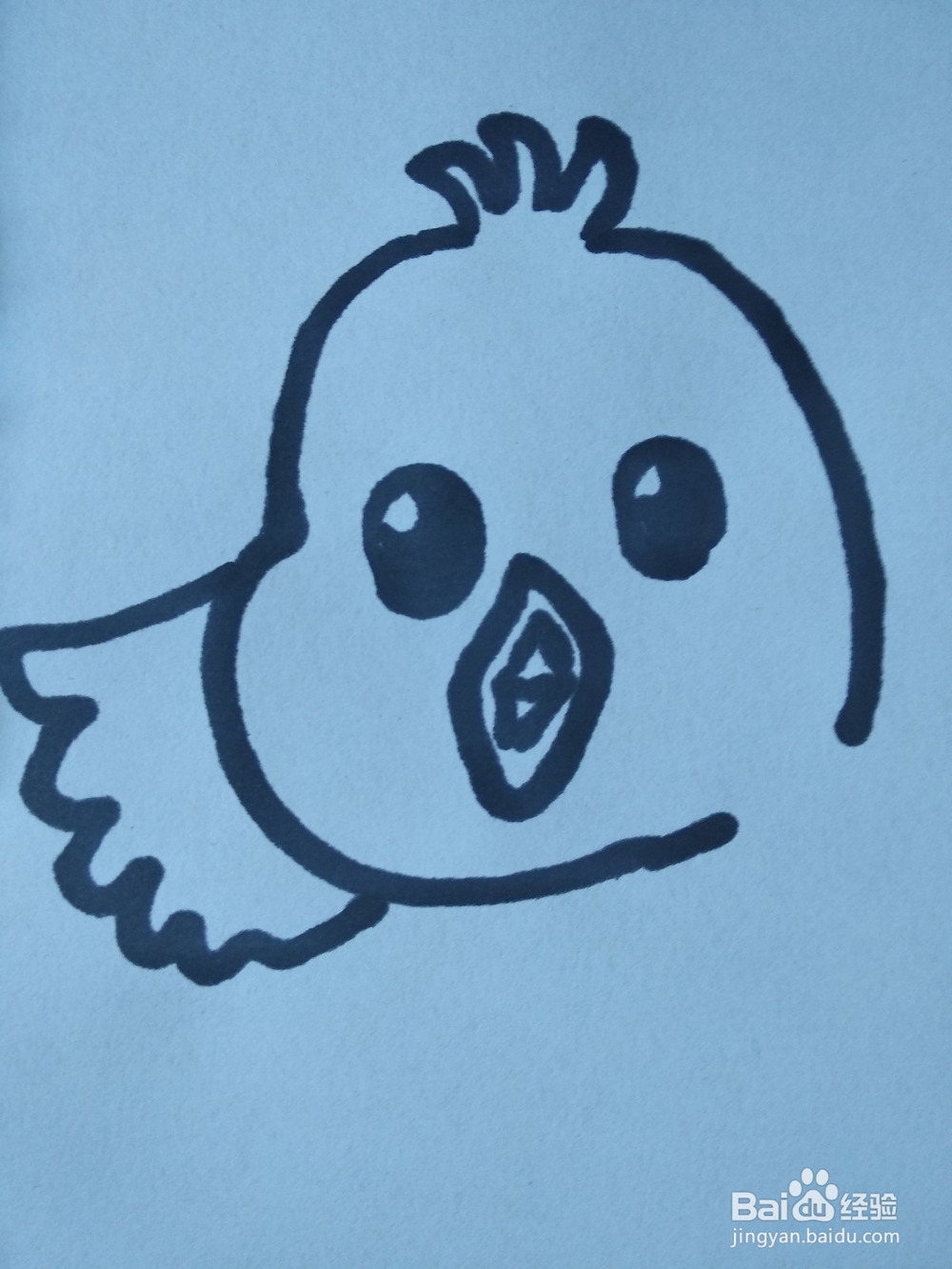 动物简笔画之小鸟简笔画