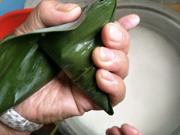 蜜枣粽和蛋黄粽