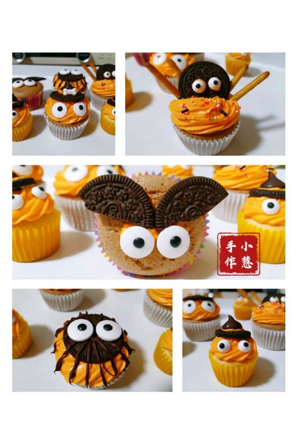 万圣节纸杯蛋糕