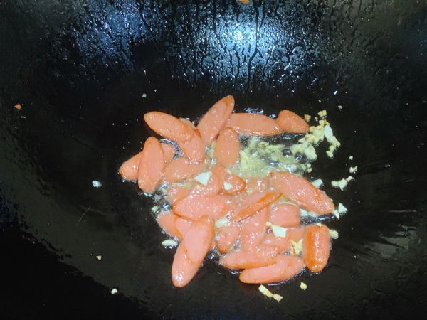 黄瓜火腿炒鸡蛋